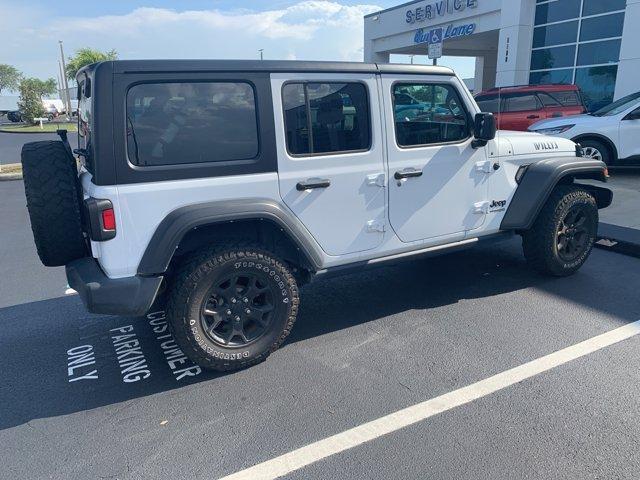 used 2022 Jeep Wrangler Unlimited car, priced at $27,998