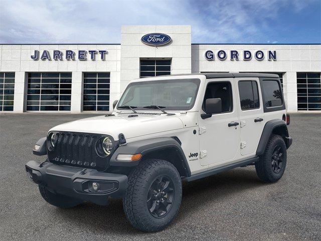 used 2022 Jeep Wrangler Unlimited car, priced at $26,999