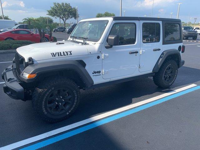 used 2022 Jeep Wrangler Unlimited car, priced at $27,998