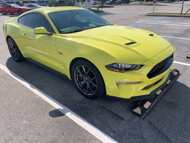 used 2021 Ford Mustang car, priced at $27,500