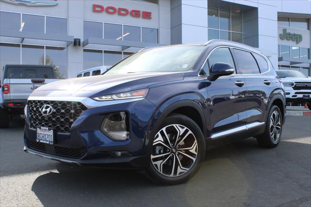 used 2019 Hyundai Santa Fe car, priced at $24,000