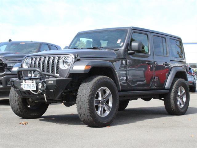 used 2021 Jeep Wrangler Unlimited car, priced at $32,000