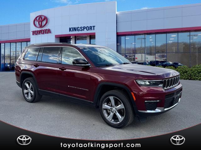 used 2021 Jeep Grand Cherokee L car, priced at $33,500