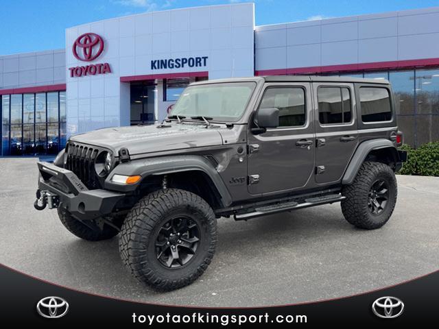 used 2021 Jeep Wrangler Unlimited car, priced at $33,841