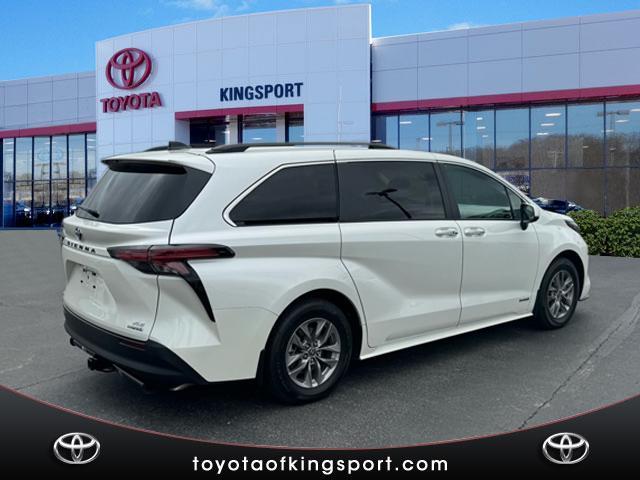 used 2021 Toyota Sienna car, priced at $47,500