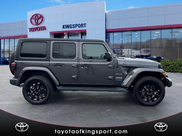 used 2021 Jeep Wrangler Unlimited 4xe car, priced at $36,488