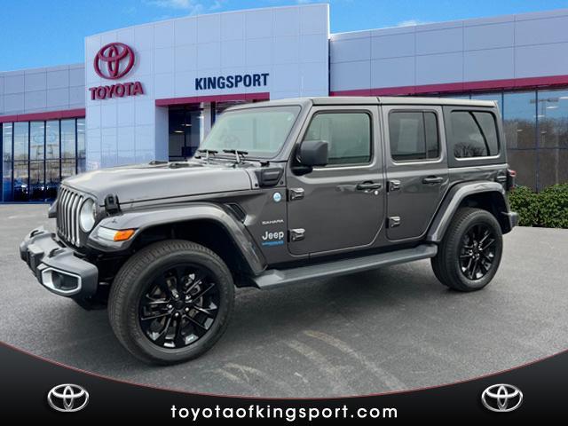 used 2021 Jeep Wrangler Unlimited 4xe car, priced at $36,488