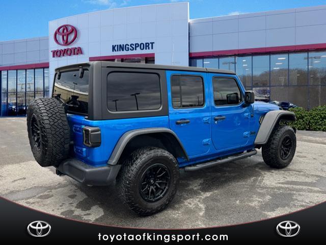 used 2023 Jeep Wrangler car, priced at $32,299