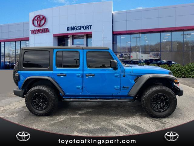 used 2023 Jeep Wrangler car, priced at $32,299
