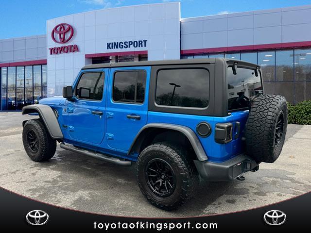 used 2023 Jeep Wrangler car, priced at $32,299
