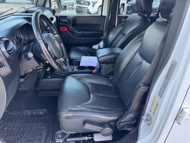 used 2017 Jeep Wrangler Unlimited car, priced at $20,886
