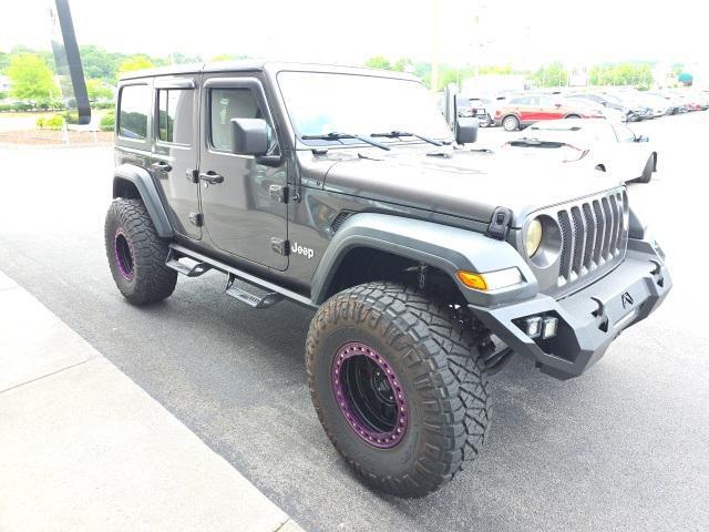 used 2018 Jeep Wrangler Unlimited car, priced at $26,998