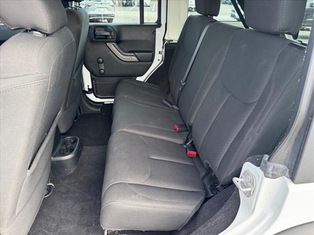 used 2017 Jeep Wrangler Unlimited car, priced at $21,707