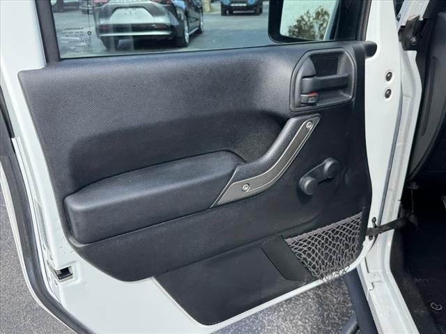 used 2017 Jeep Wrangler Unlimited car, priced at $21,707