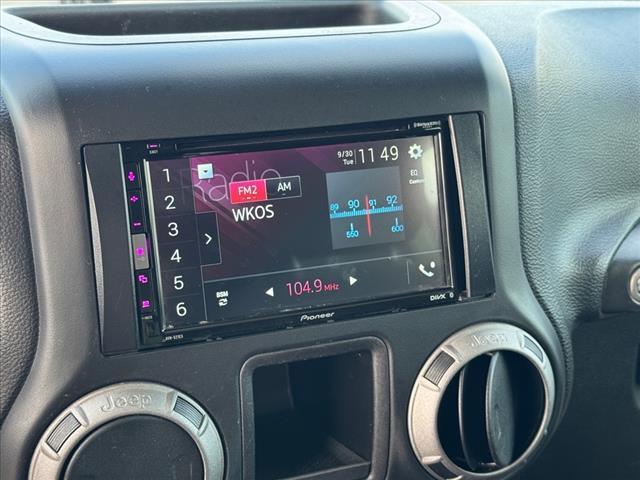 used 2017 Jeep Wrangler Unlimited car, priced at $21,707