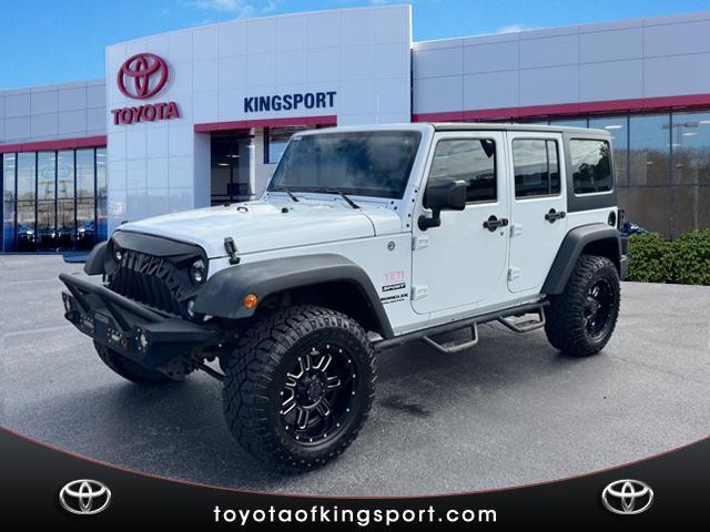used 2017 Jeep Wrangler Unlimited car, priced at $22,348