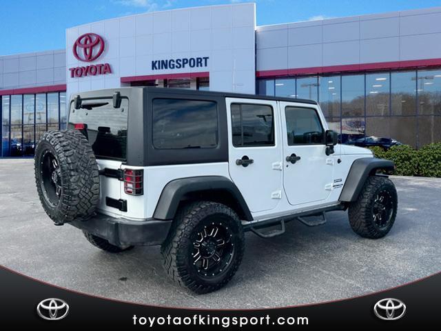 used 2017 Jeep Wrangler Unlimited car, priced at $21,707