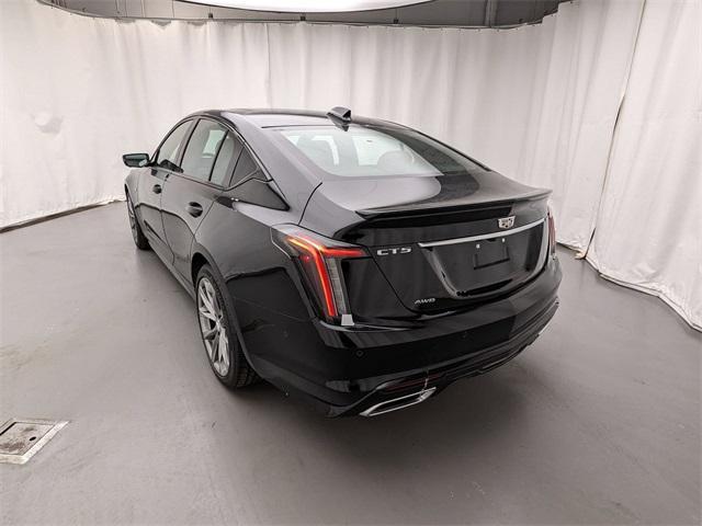 new 2025 Cadillac CT5 car, priced at $55,810