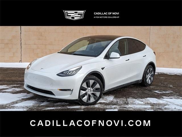 used 2021 Tesla Model Y car, priced at $28,464