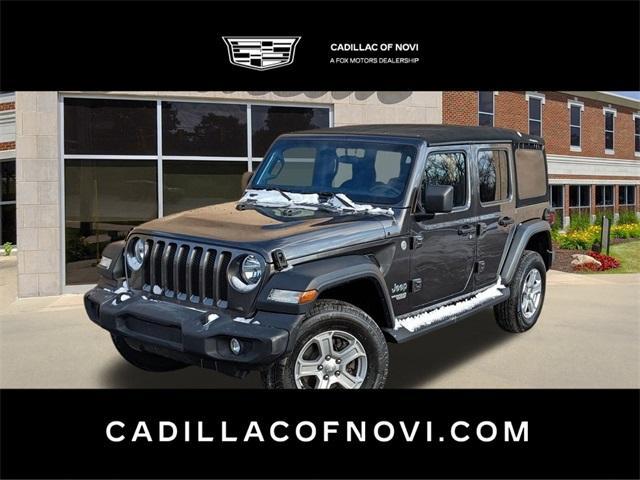 used 2020 Jeep Wrangler Unlimited car, priced at $22,637