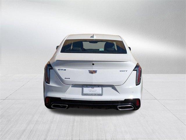 new 2025 Cadillac CT4 car, priced at $48,735