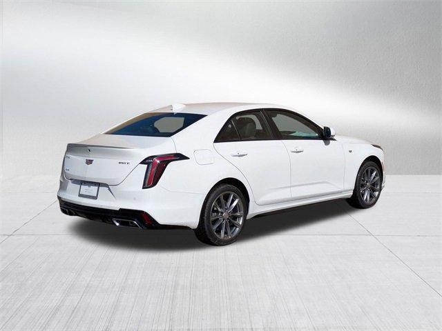 new 2025 Cadillac CT4 car, priced at $48,735