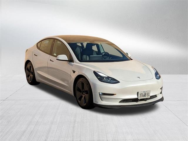 used 2021 Tesla Model 3 car, priced at $27,490