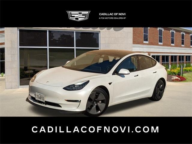 used 2021 Tesla Model 3 car, priced at $27,490