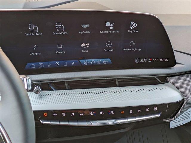 new 2025 Cadillac OPTIQ car, priced at $55,990