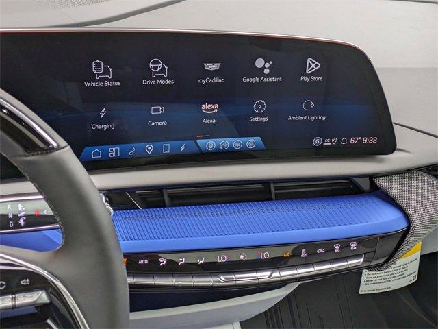 new 2025 Cadillac OPTIQ car, priced at $54,785