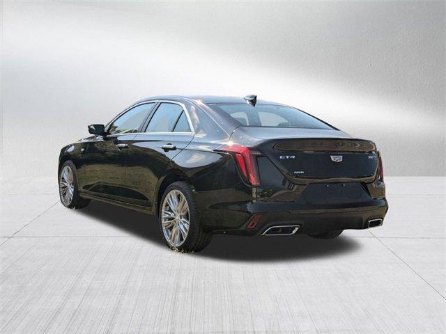 new 2025 Cadillac CT4 car, priced at $52,460