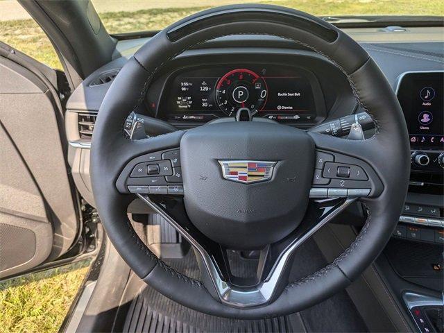 new 2025 Cadillac CT4 car, priced at $52,460