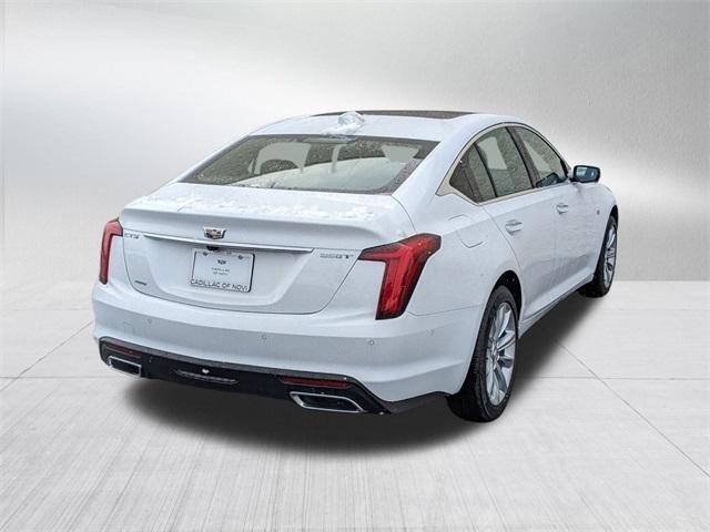 new 2025 Cadillac CT5 car, priced at $53,860