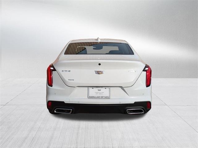 new 2025 Cadillac CT4 car, priced at $47,734