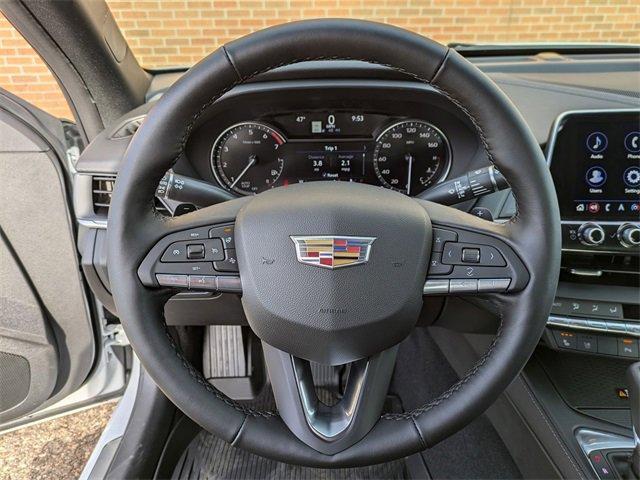 new 2025 Cadillac CT4 car, priced at $47,734