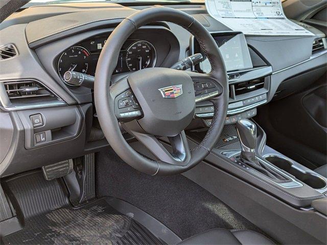 new 2025 Cadillac CT4 car, priced at $47,734