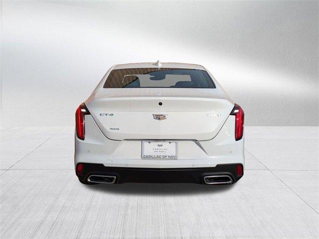 new 2025 Cadillac CT4 car, priced at $47,734