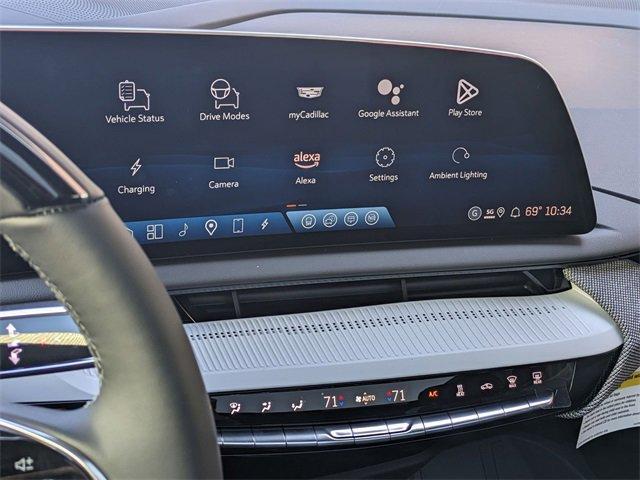 new 2025 Cadillac OPTIQ car, priced at $54,765