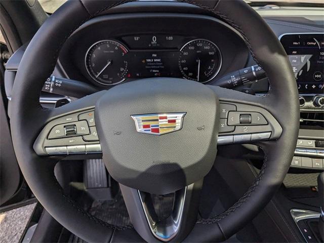 new 2025 Cadillac CT4 car, priced at $45,960
