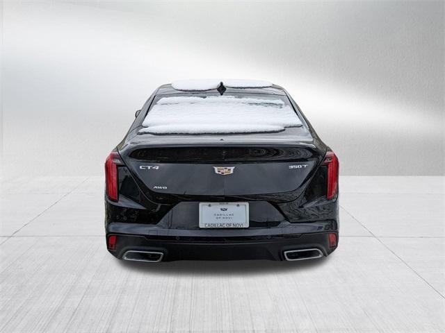 new 2025 Cadillac CT4 car, priced at $45,960