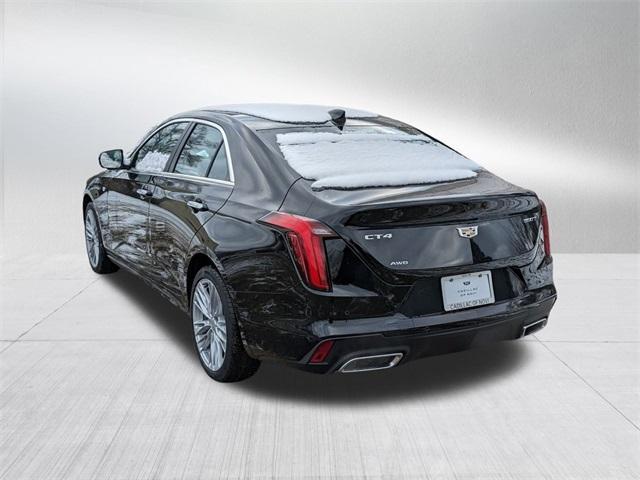 new 2025 Cadillac CT4 car, priced at $45,960