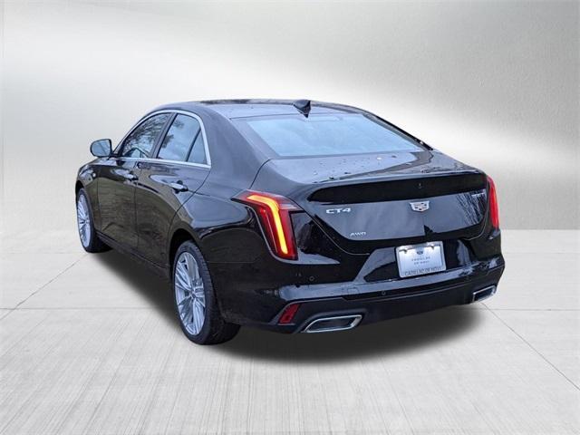 new 2025 Cadillac CT4 car, priced at $47,360