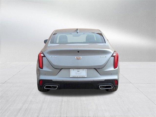 new 2025 Cadillac CT4 car, priced at $48,359