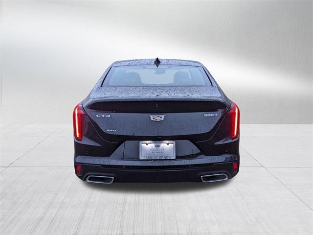 new 2025 Cadillac CT4 car, priced at $51,475