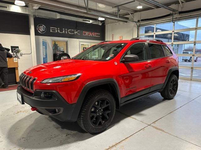 used 2017 Jeep Cherokee car, priced at $16,798