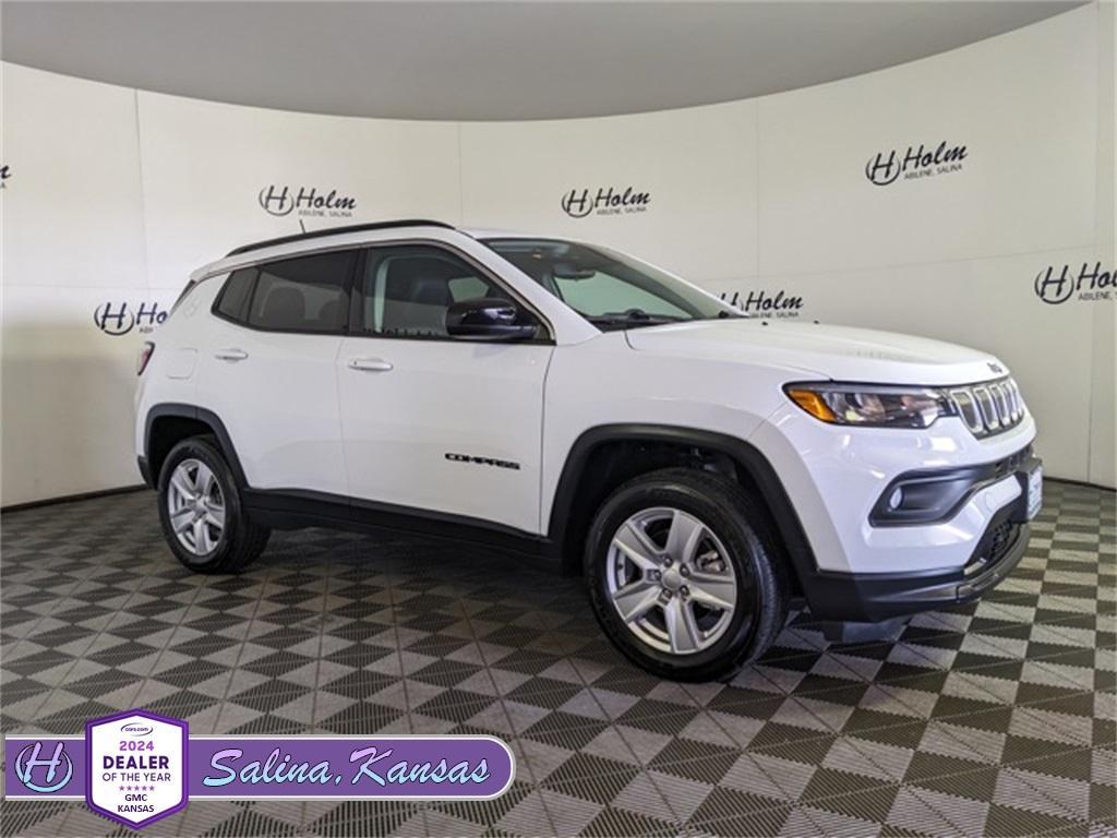 used 2022 Jeep Compass car, priced at $22,798