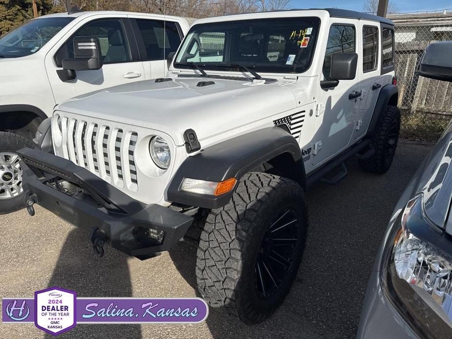 used 2021 Jeep Wrangler Unlimited car, priced at $31,499