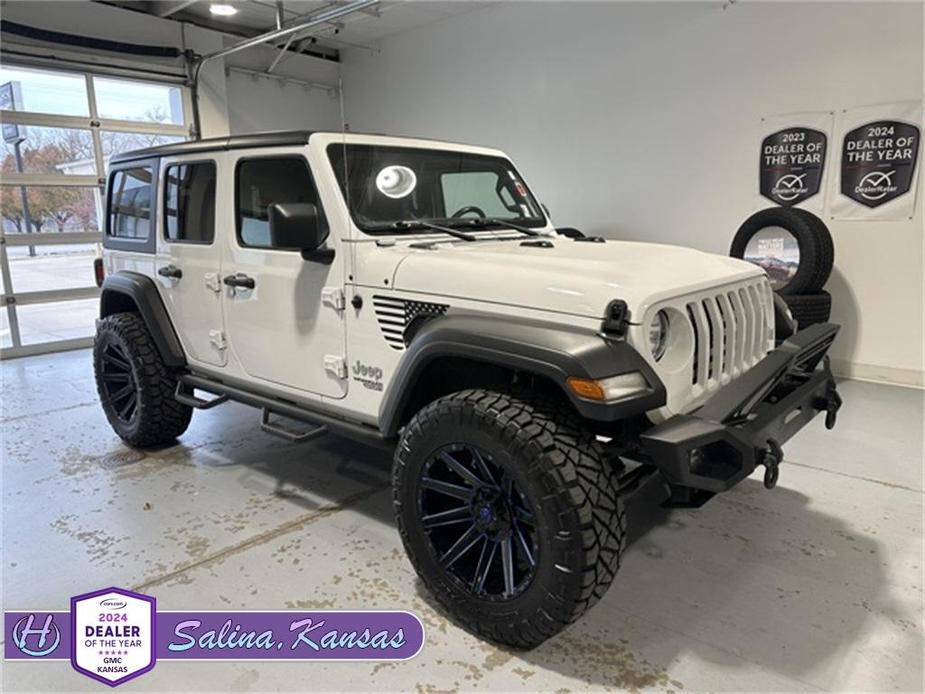 used 2021 Jeep Wrangler Unlimited car, priced at $29,997