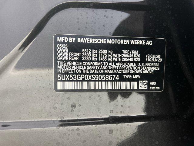 new 2025 BMW X3 car, priced at $53,775