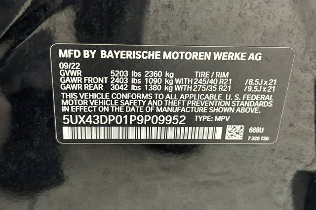 used 2023 BMW X3 car, priced at $28,588